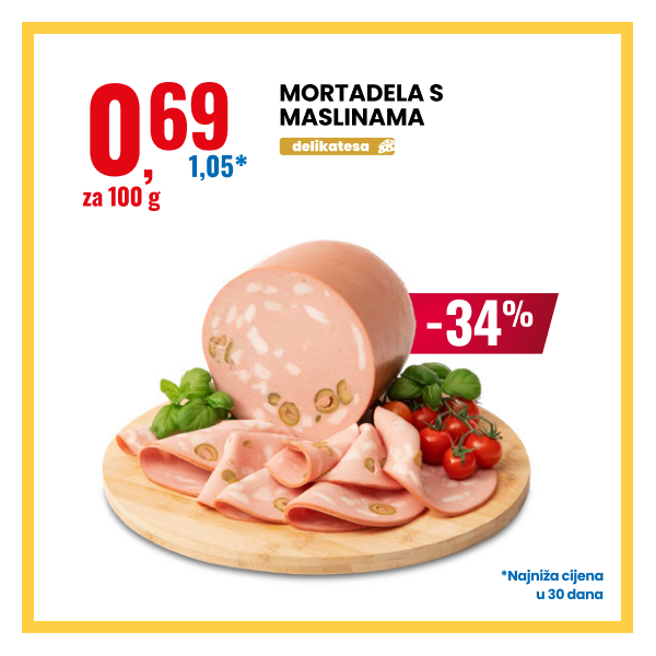 mortadela s maslinama