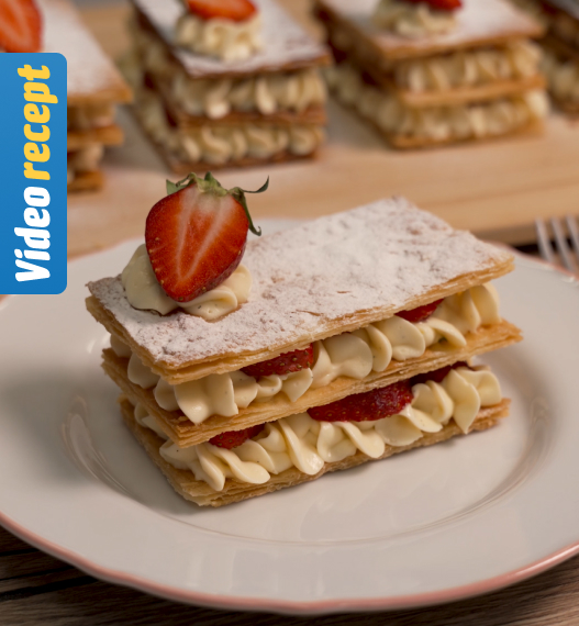 Mille-feuille s jagodama