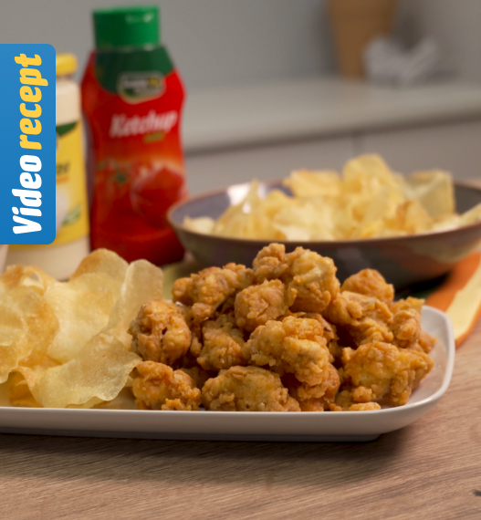 Popcorn piletina i domaći čips