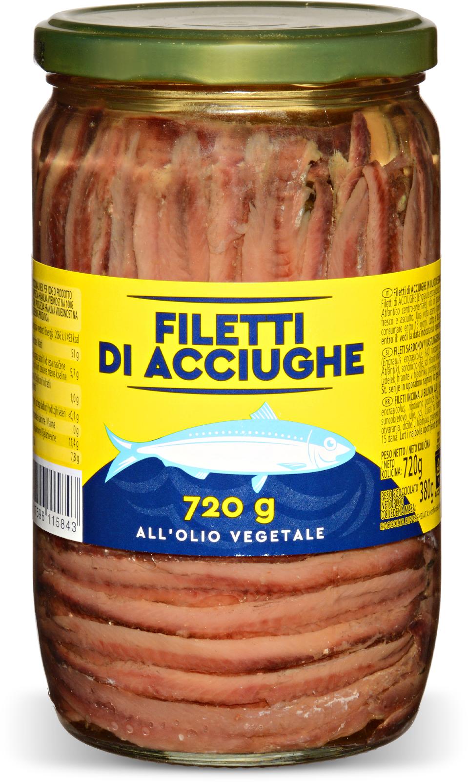 FILETI INĆUNA U BILJNOM ULJU