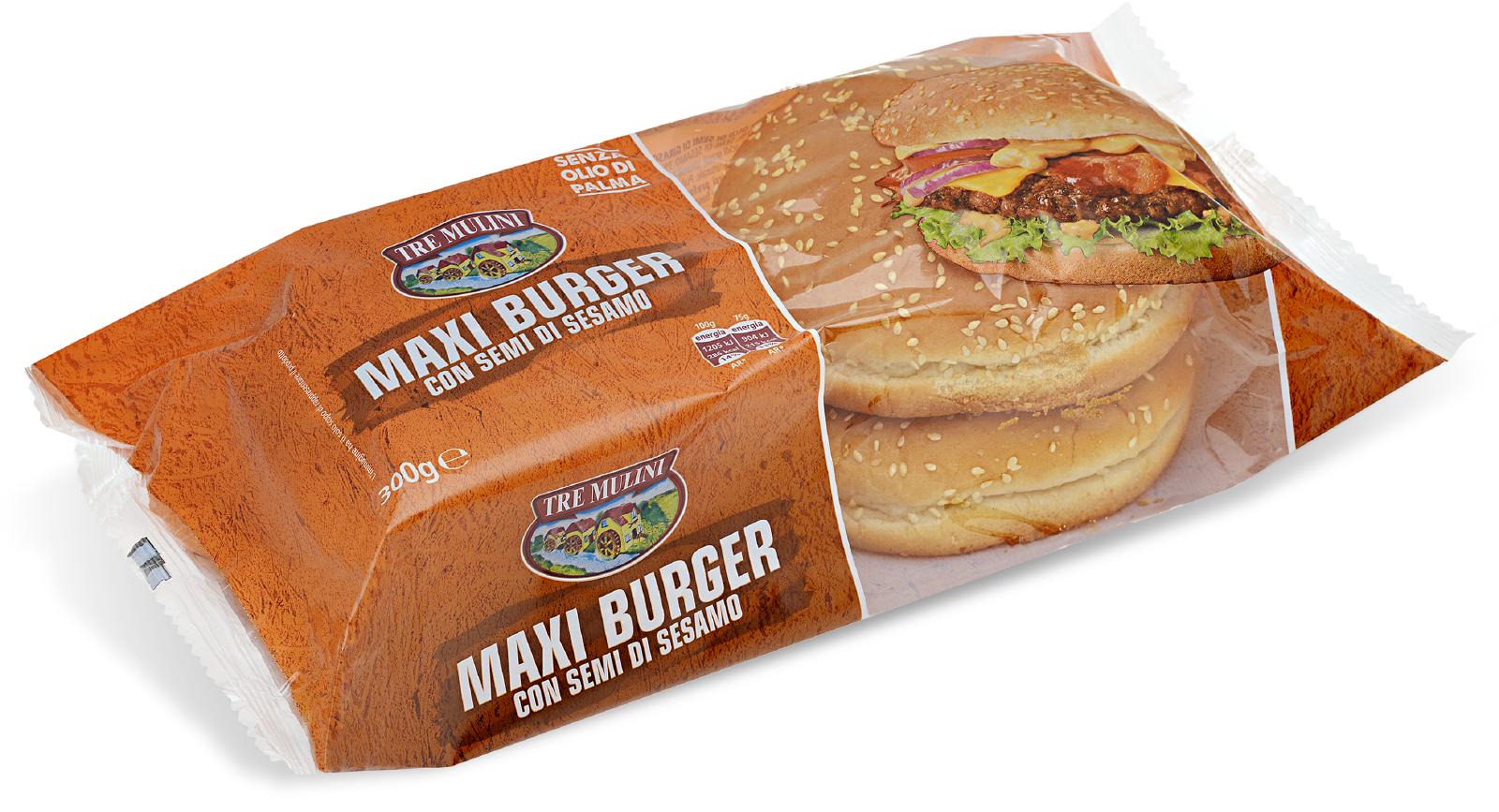 PECIVA ZA MAXI HAMBURGER
4 KOM