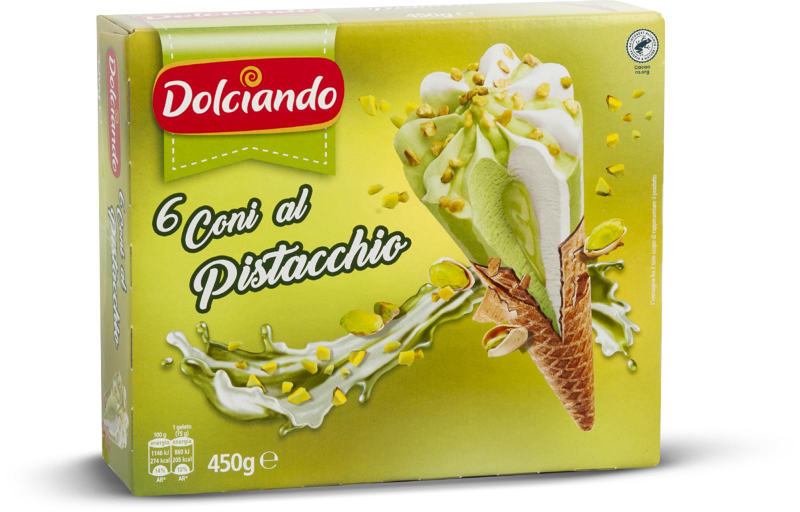 SLADOLED KORNET OD PISTACIJA
6 KOM