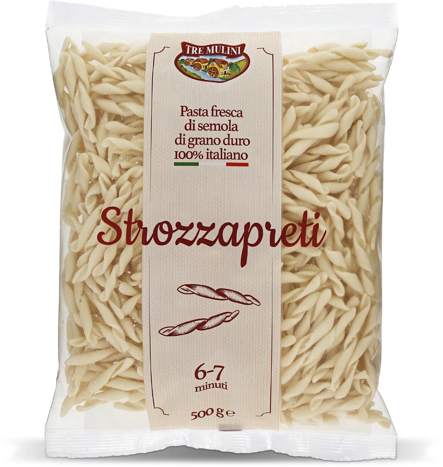 SVJEŽA TJESTENINA STROZZAPRETI