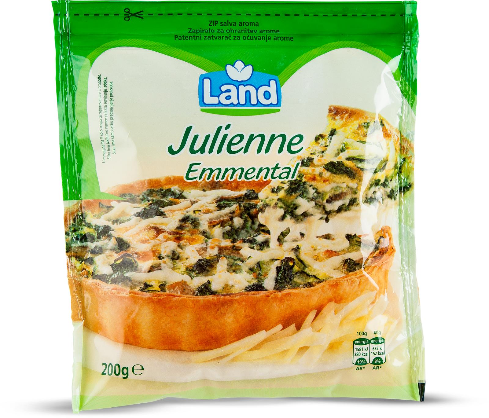 SIR EMMENTAL JULIENNE
