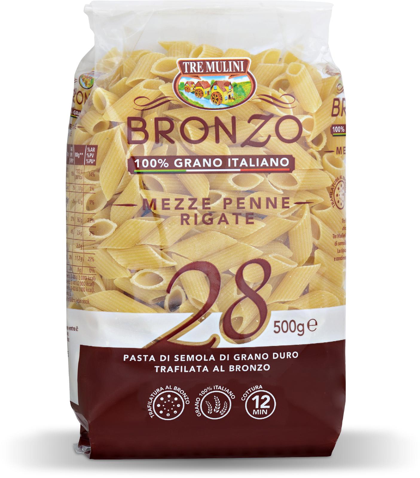 TJESTENINA MEZZE PENNE RIGATE
