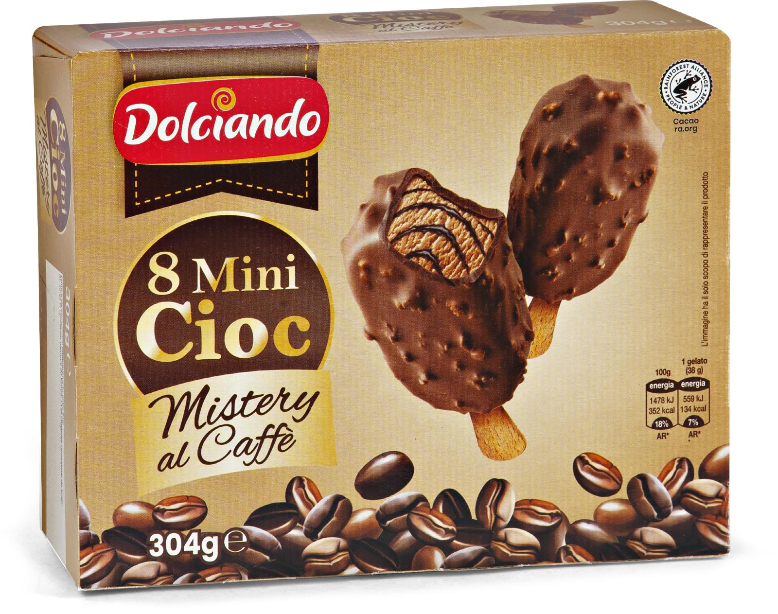 SLADOLED MINI ŠTAPIĆI OD KAVE, 8 KOM
