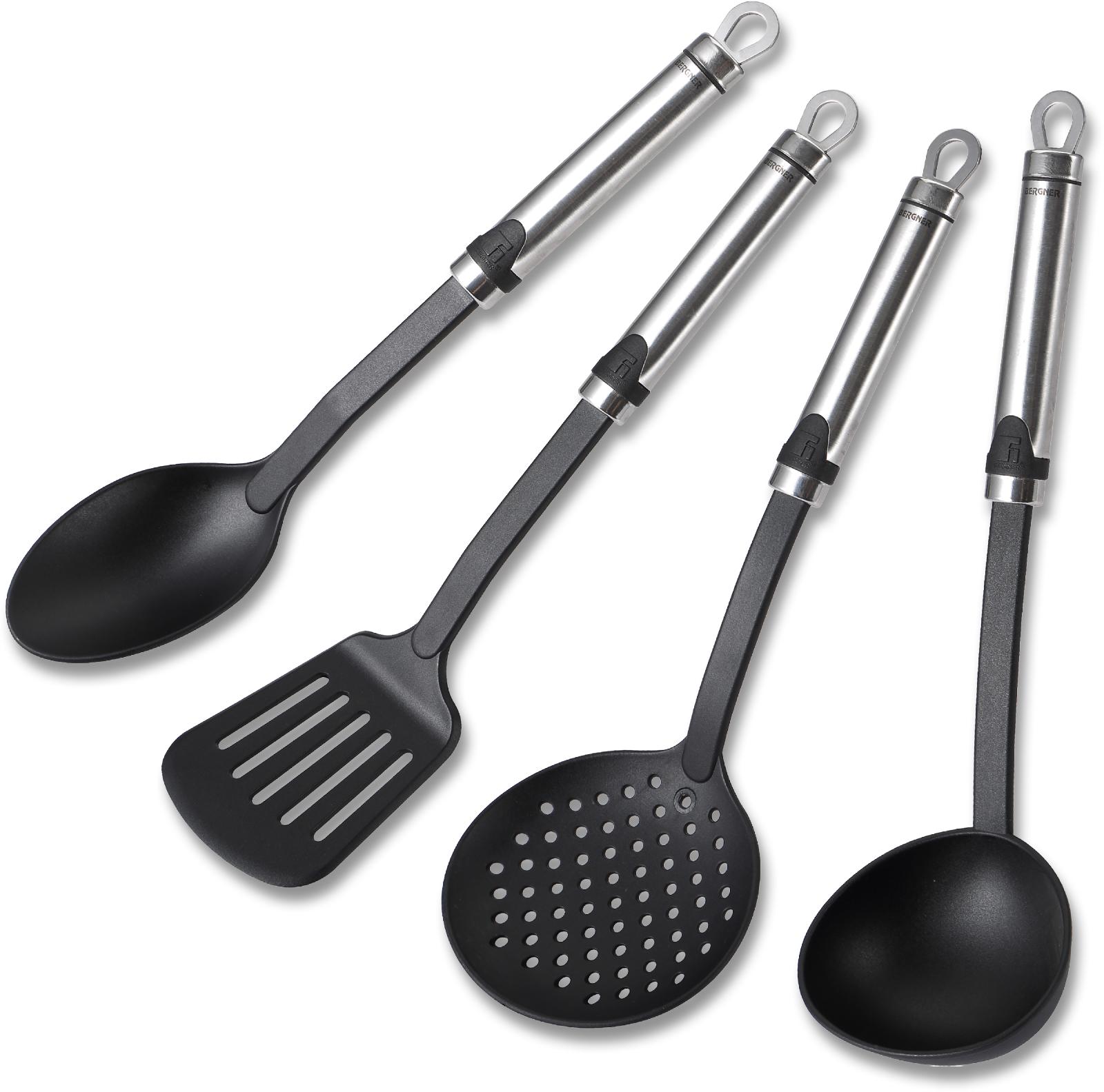LONAC 16 CM / TAVA 24 - 28 CM / 4 ŽLICE / 4 DASKE ZA REZANJE