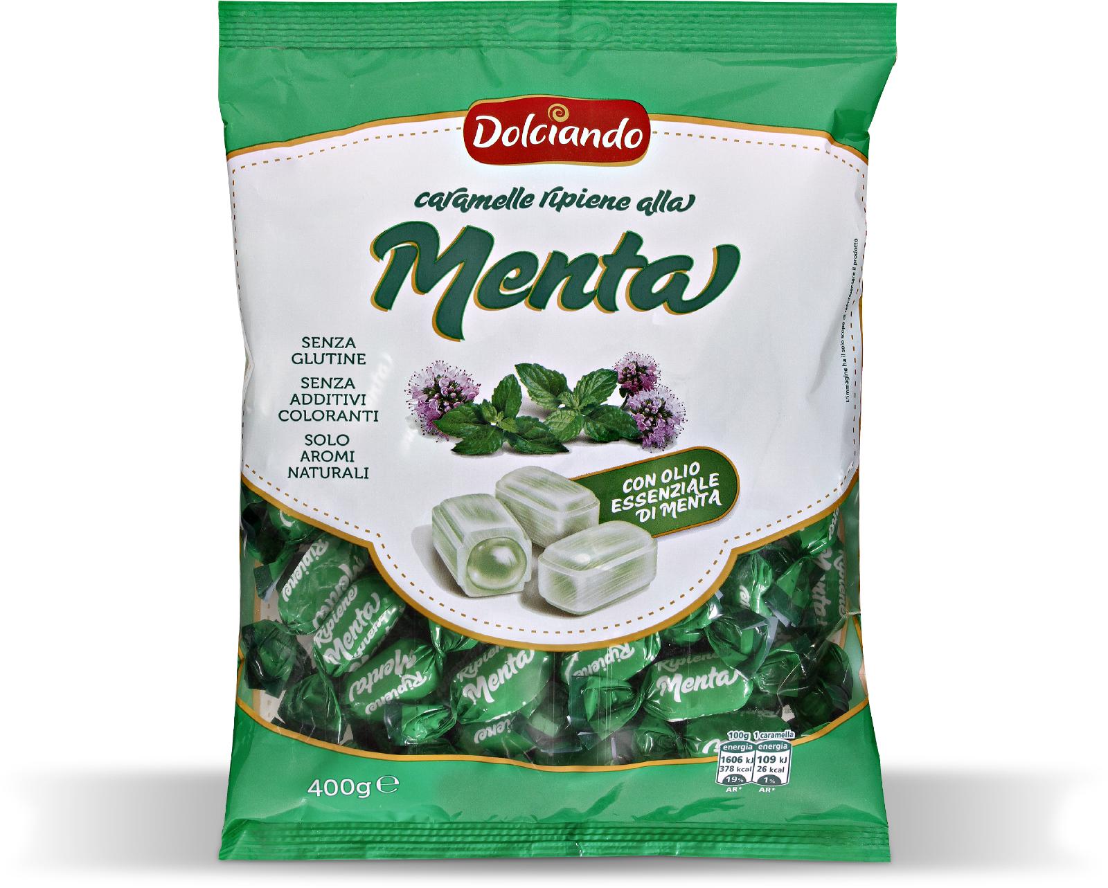 BOMBONI S PUNJENJEM OD MENTE