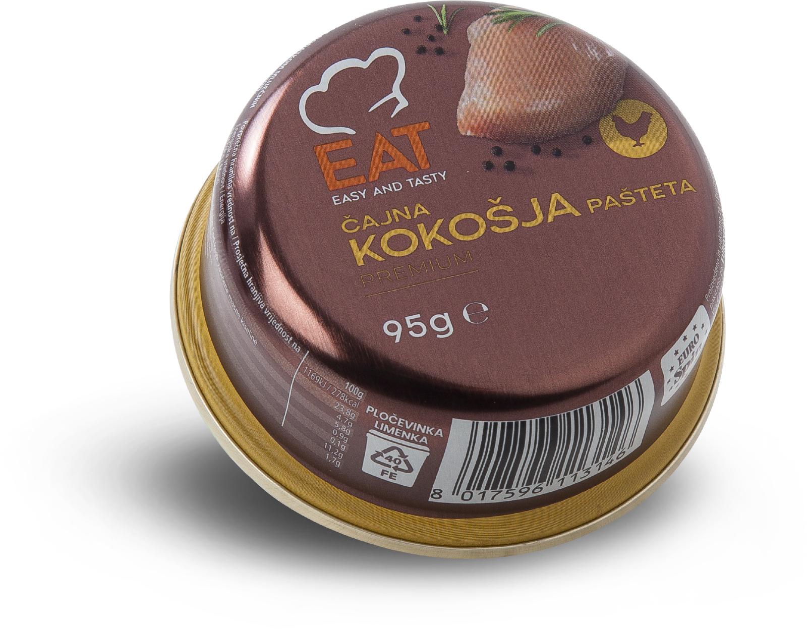 ČAJNA KOKOŠJA PAŠTETA PREMIUM