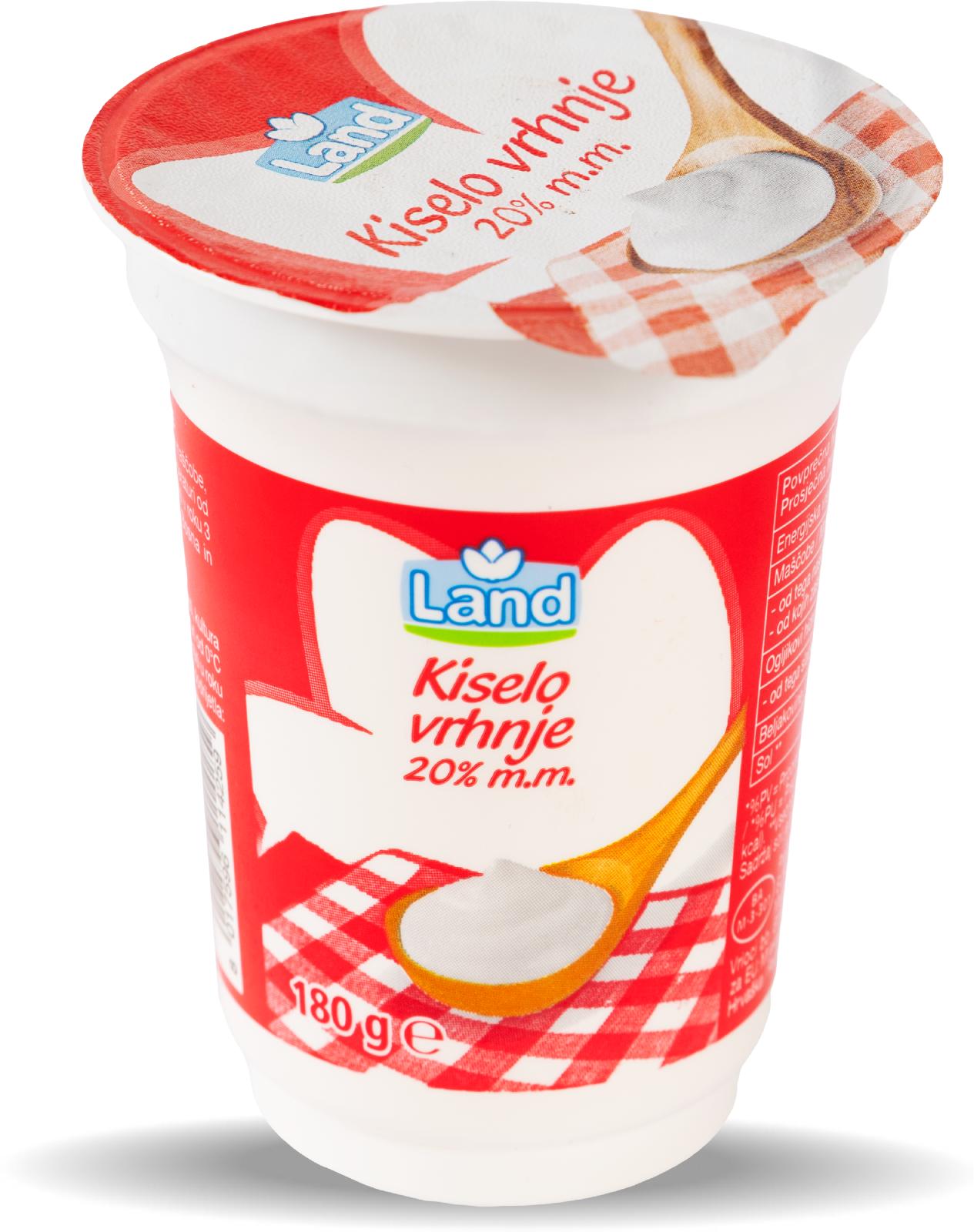 KISELO VRHNJE 
20% M.M.