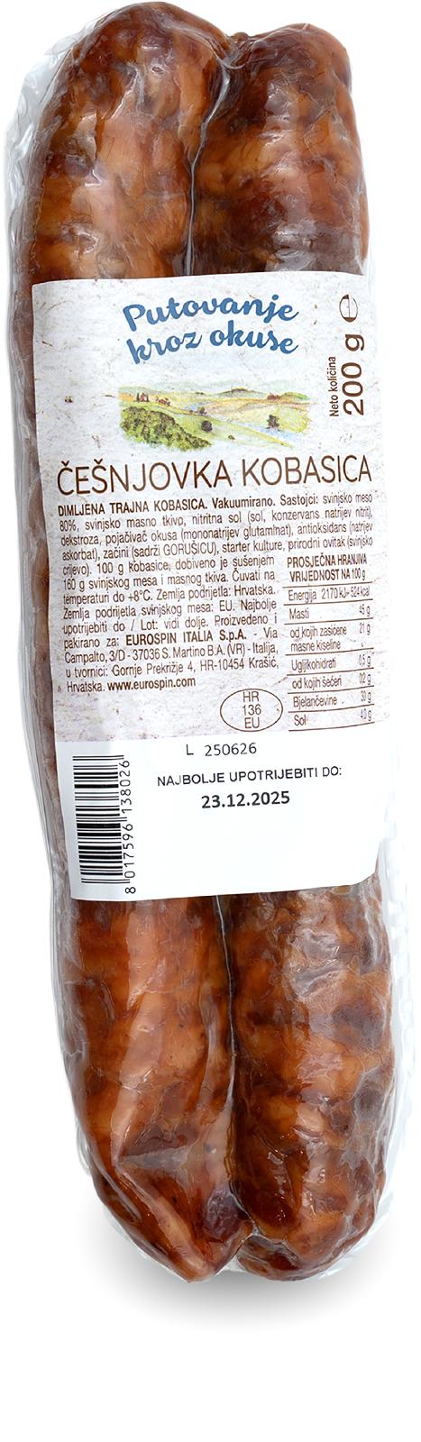 KOBASICA ČEŠNJOVKA