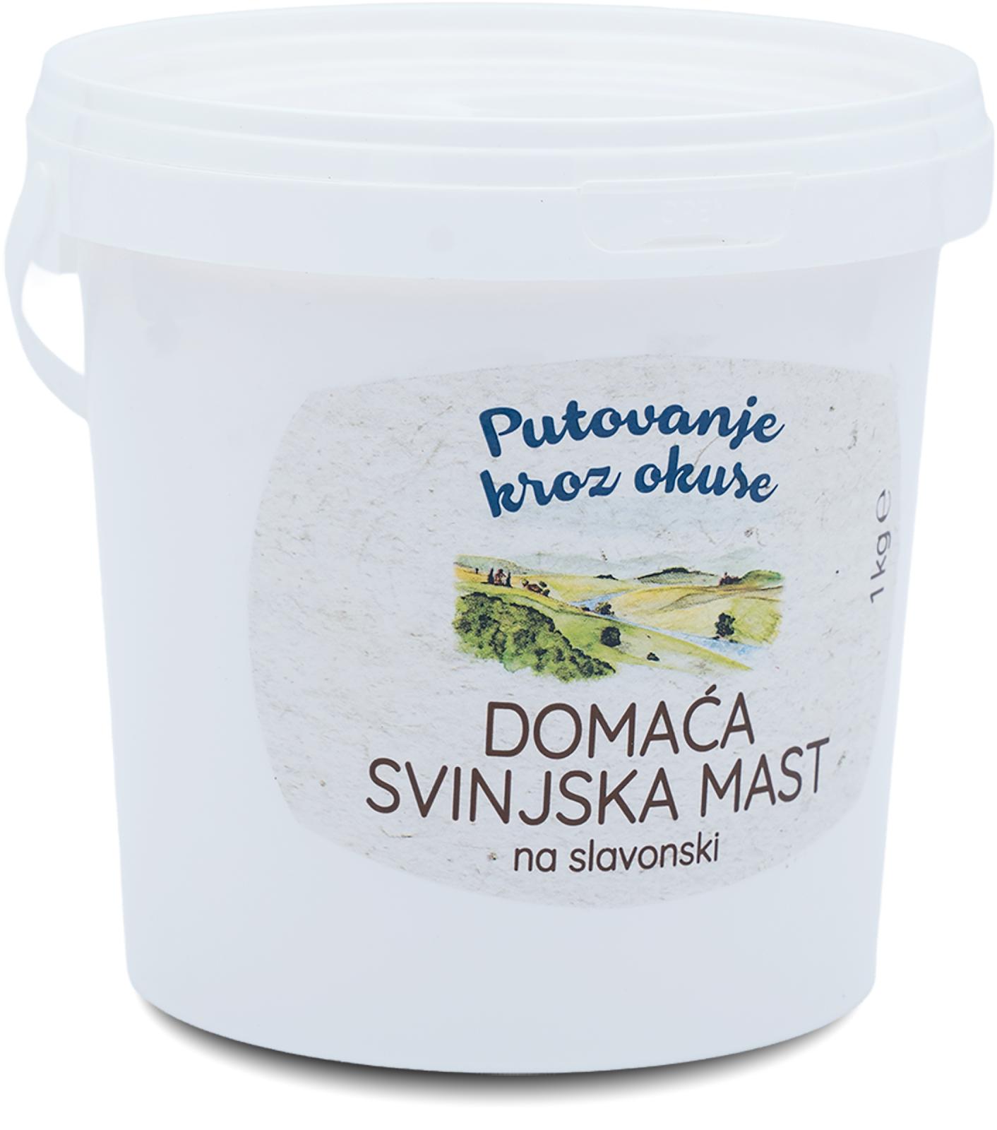 DOMAĆA SVINJSKA MAST NA SLAVONSKI