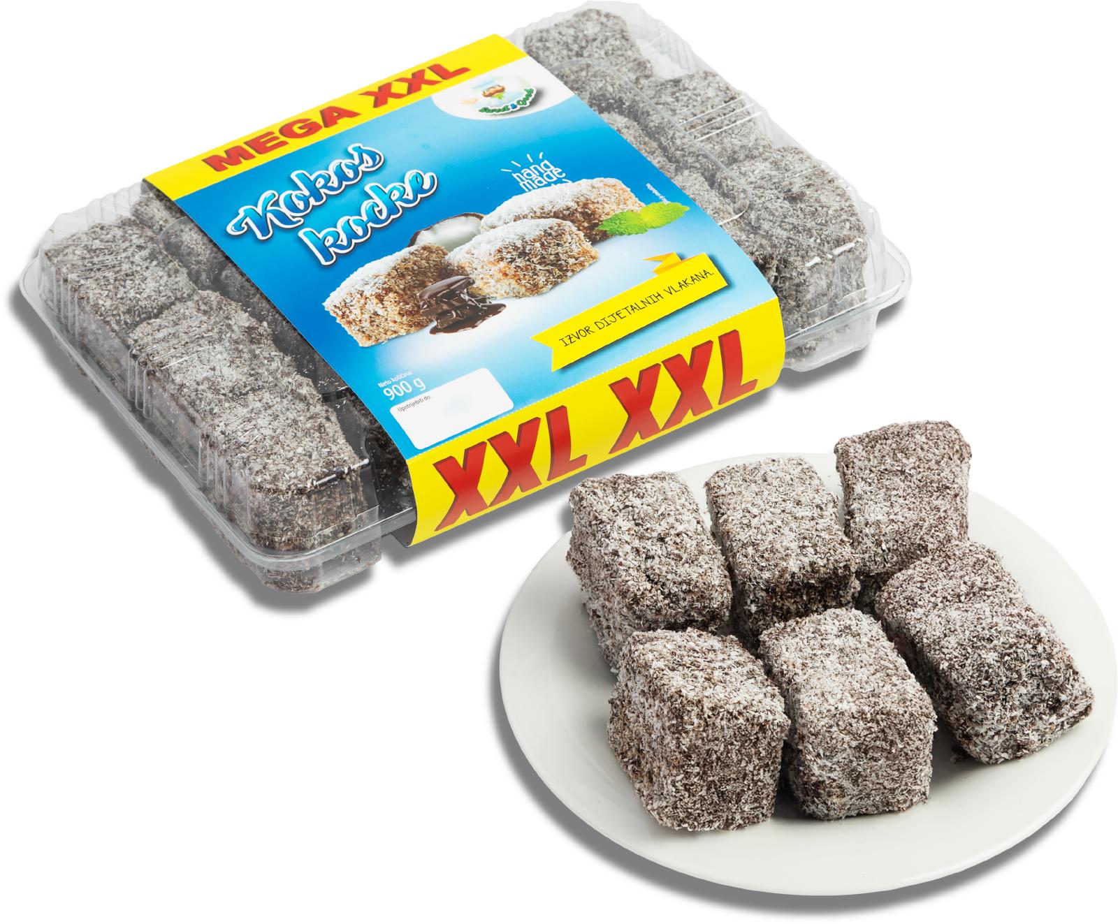 KOKOS KOCKE XXL