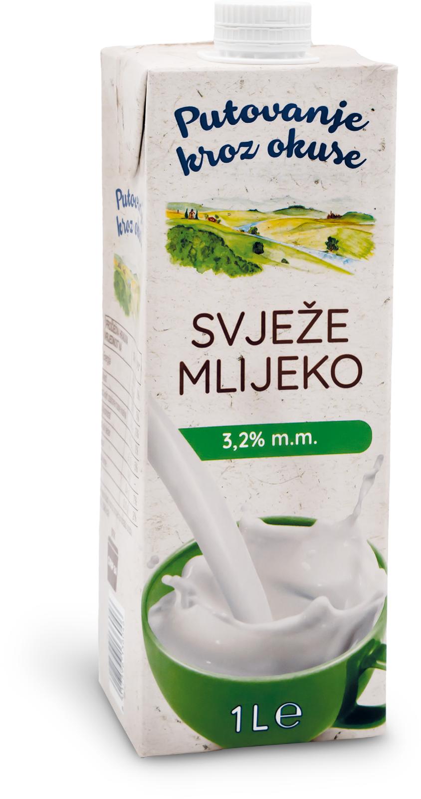 SVJEŽE MLIJEKO ESL 3,2% M.M.