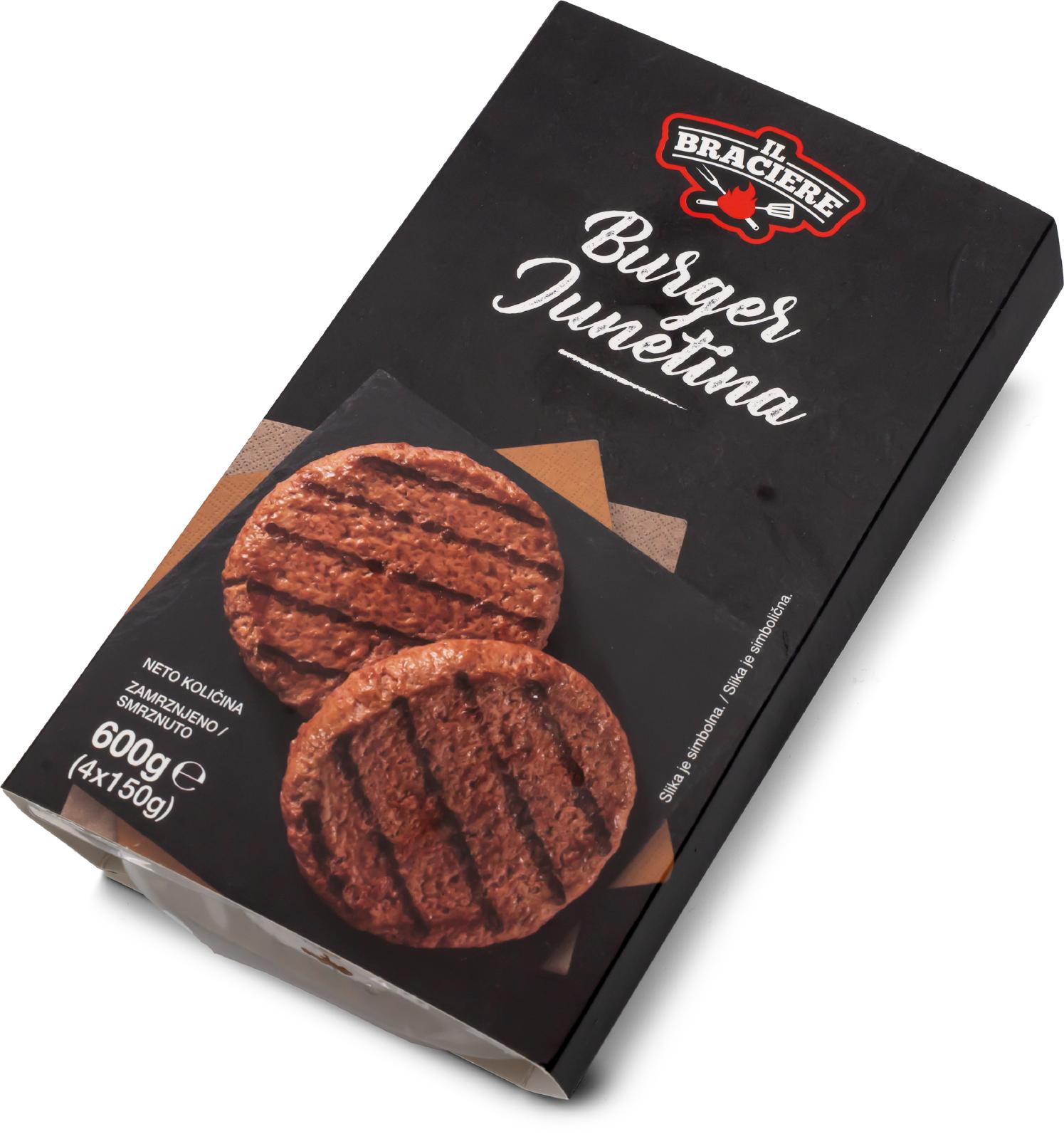 BURGER JUNEĆI 
4 KOM